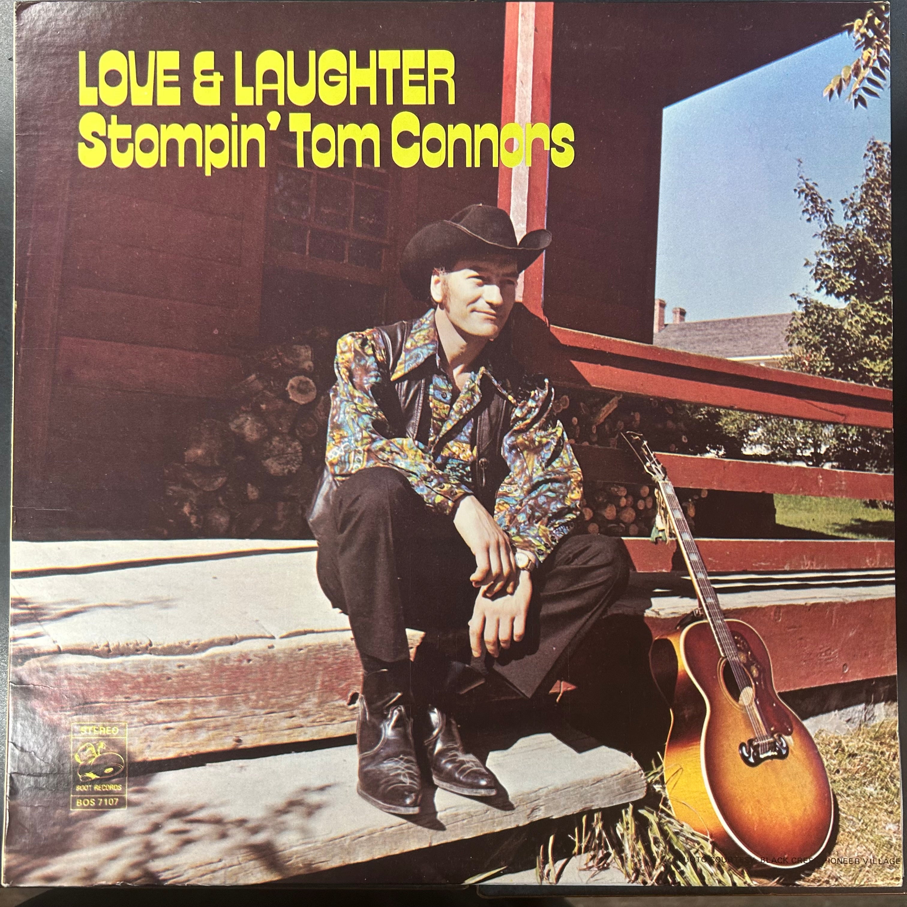 CONNORS, STOMPIN’ TOM = LOVE & LAUGHTER (CDN 1971) (USED)