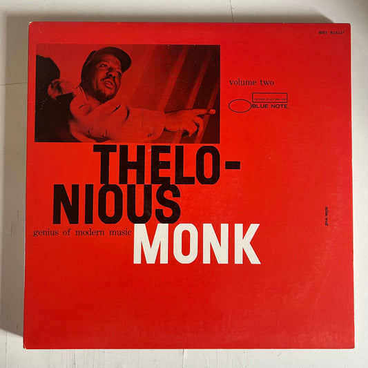 MONK, THELONIOUS = GENUIS OF MODERN MUSIC, VOL. 2 [CADRE ROUGE] (USA 1985 REISSUE) (USED)