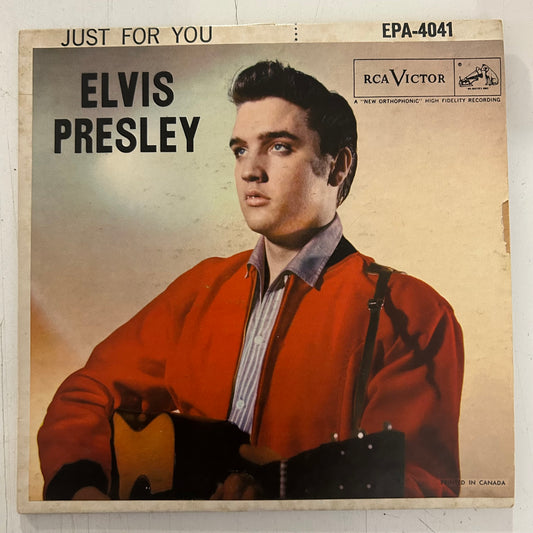 PRESLEY, ELVIS = JUST FOR YOU (7 IN./EP) (CDN 1957) (USED)
