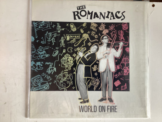 THE ROMANTICS = WORKD ON FIRE (CDA 1988) (USED)