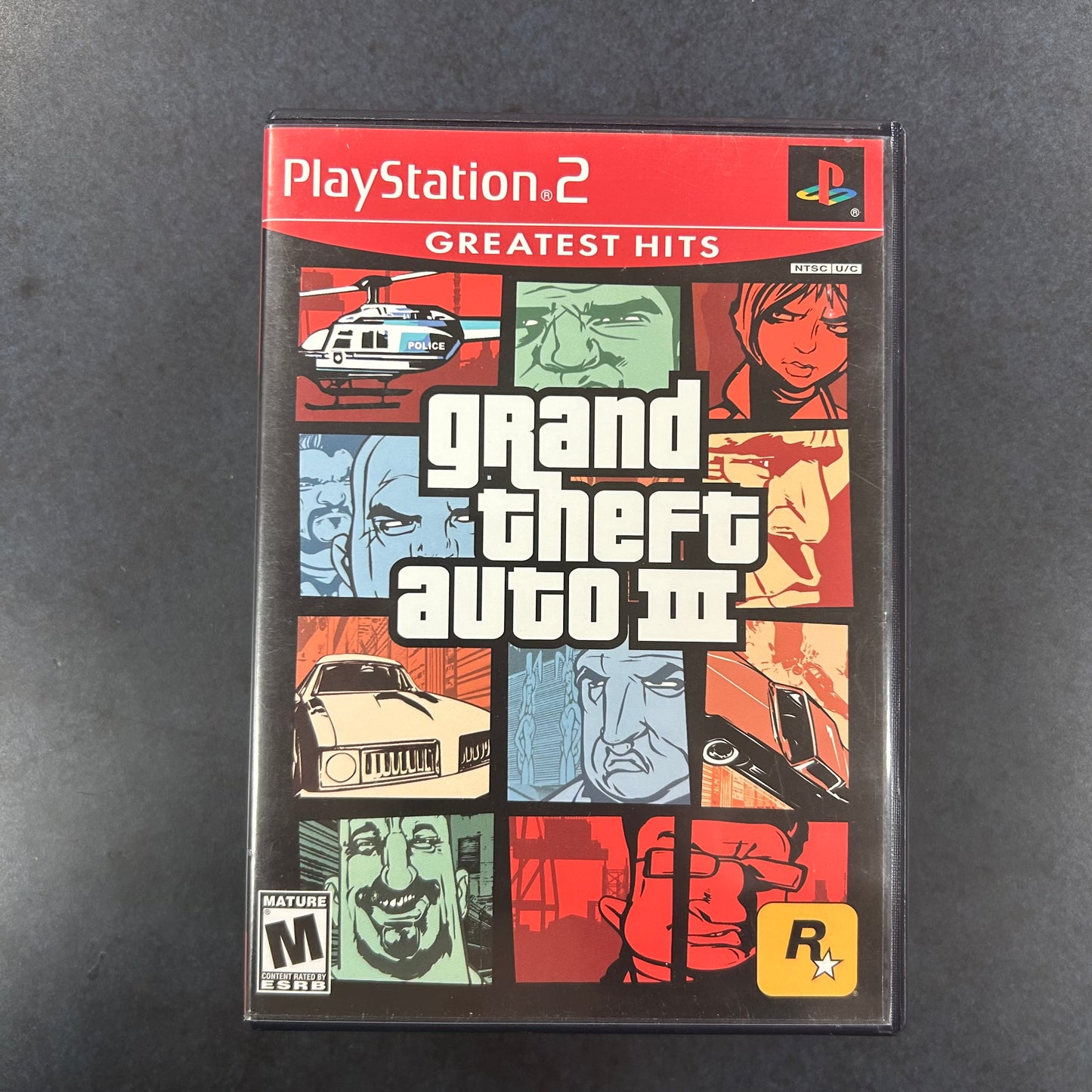 GRAND THEFT AUTO 3 [RED BAR] (PLAYSTATION 2) (USED)