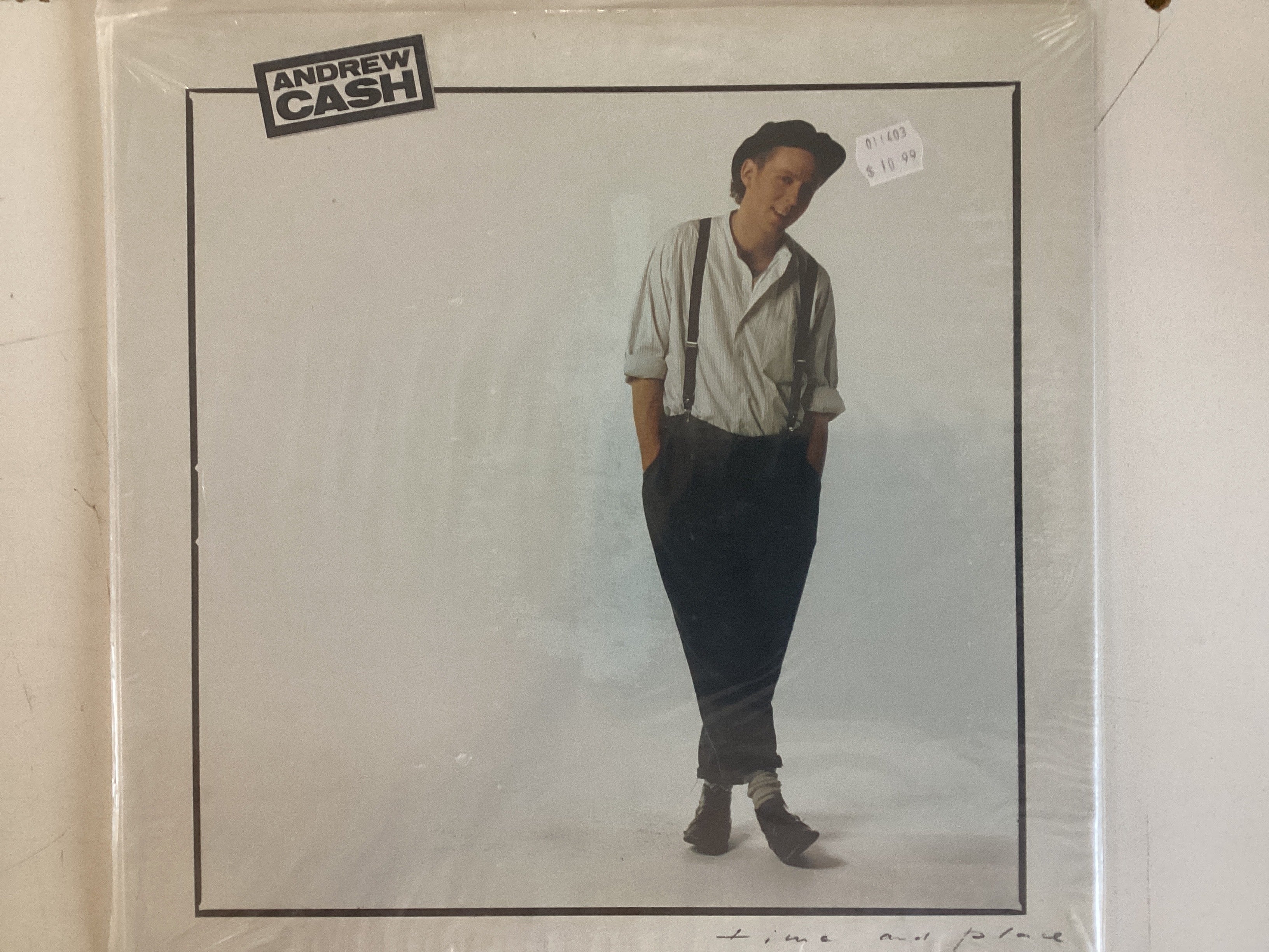 CASH, ANDREW = TIME AND PLACE (CDA 1988) (USED)