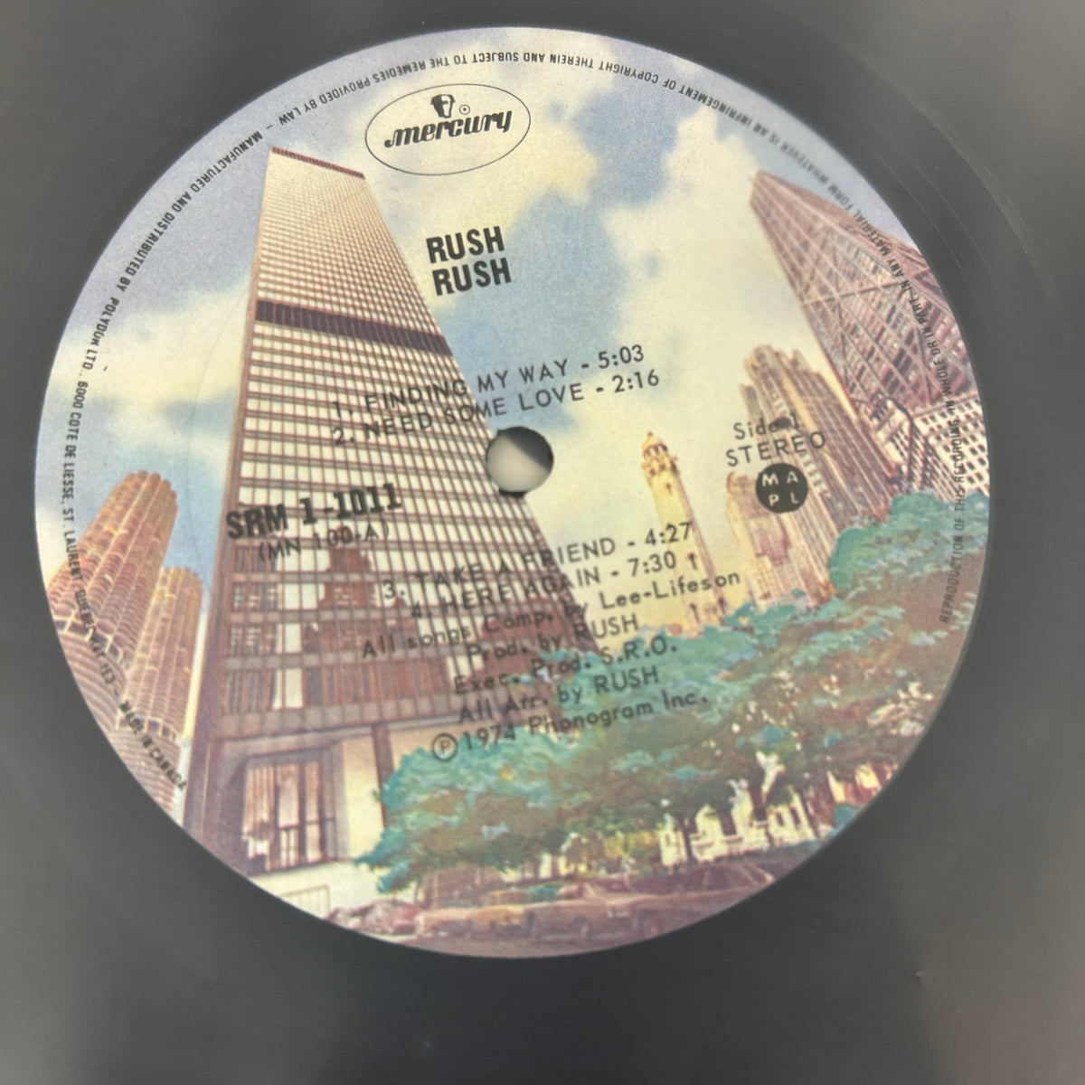 RUSH = RUSH (CDN 1974) (USED)