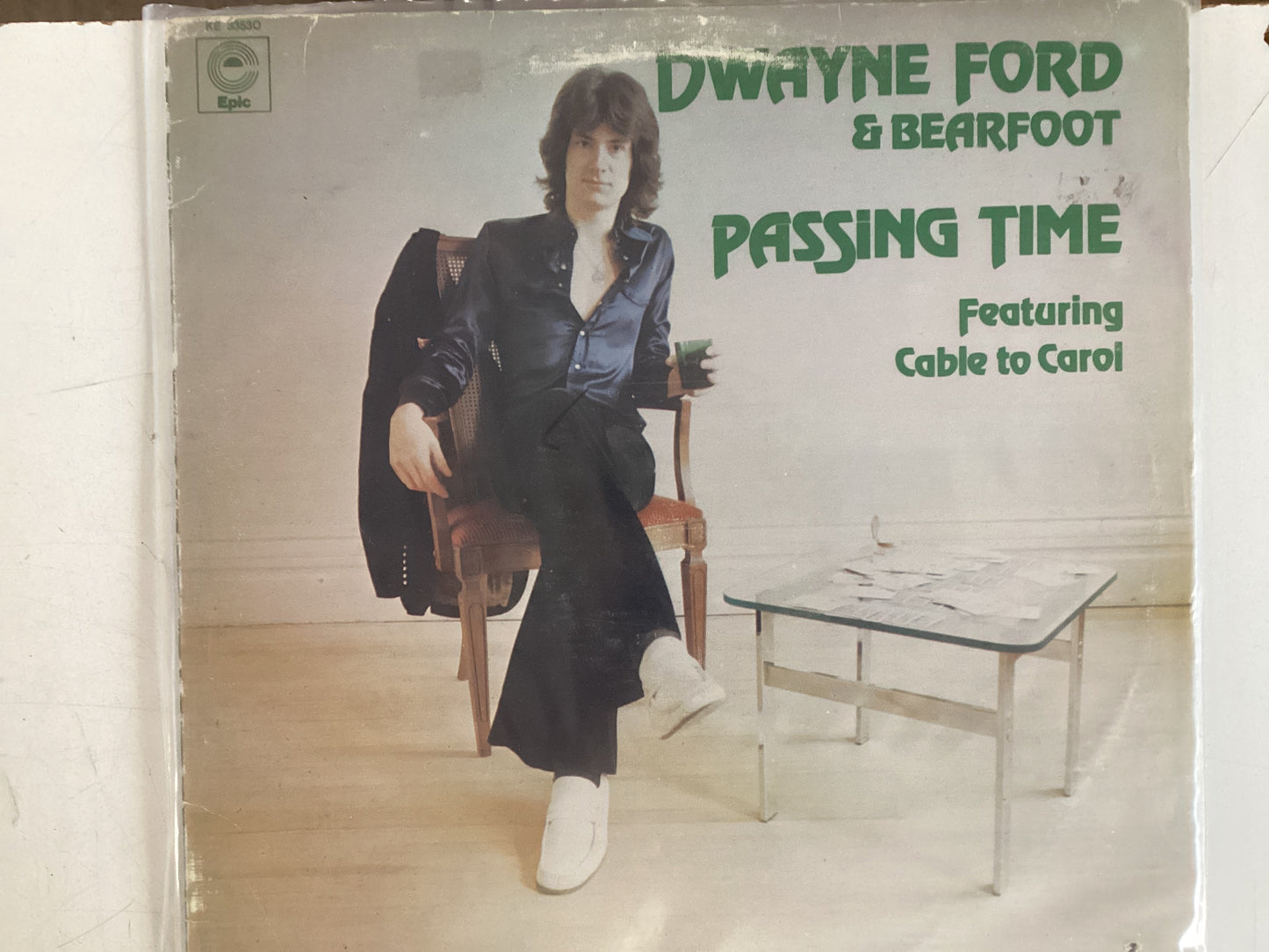 DWAYNE FORD & BEARFOOT = PASSING TIME (USA 1975) (USED)