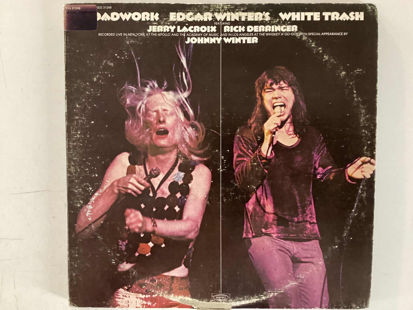 EDGAR WINTER’S WHITE TRASH = ROADWORK (USA 1972) (USED)