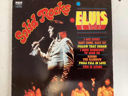 PRESLEY, ELVIS = SOLID ROCKS (FR 1975) (USED)