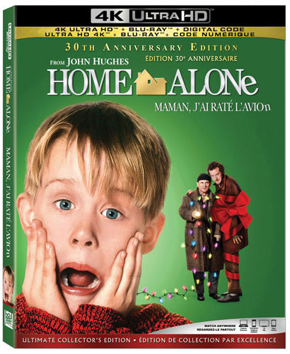HOME ALONE: 30TH ANN. (1990) (4K BLURAY USED)
