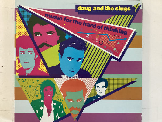 DOUG AND THE SLUGS = MUSIC FOR THE HARD OF THINKING (CDA 1982) (USED)