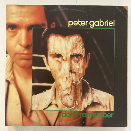 GABRIEL, PETER = I DON’T REMEMBER (12 IN.) (CDN 1980) (USED)