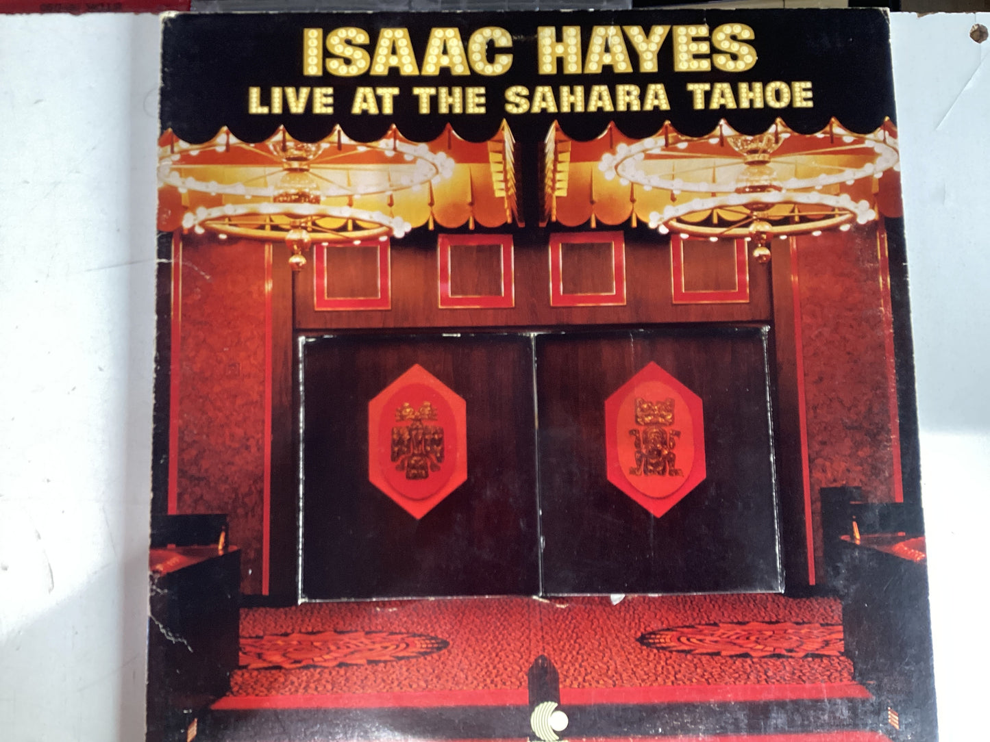 HAYES, ISAAC = LIVE AT THE SAHARA TAHOE (USA 1973) (USED)