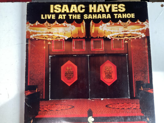 HAYES, ISAAC = LIVE AT THE SAHARA TAHOE (USA 1973) (USED)