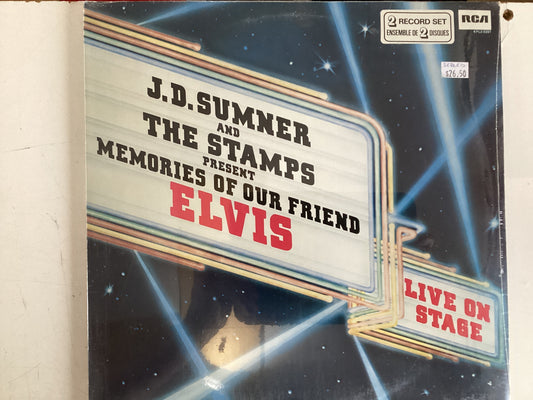 J.D. SUMNER AND THE STAMPS = MEMORIES OF OUR FRIEND ELVIS (CDA 1978) (USED)