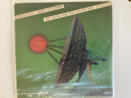 COUNTRY JOE MCDONALD = ROCK AND ROLL MUSIC FROM PLANET EARTH (USA 1977) (USED)