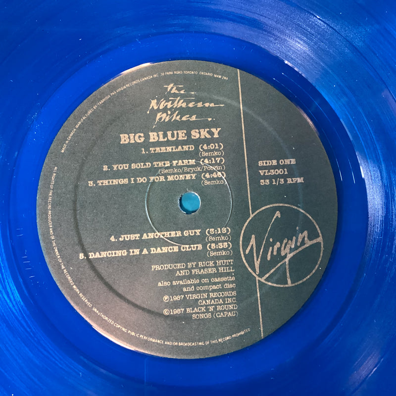 NORTHERN PIKES = BIG BLUE SKY (BLUE WAX) (CDN 1987) (USED)