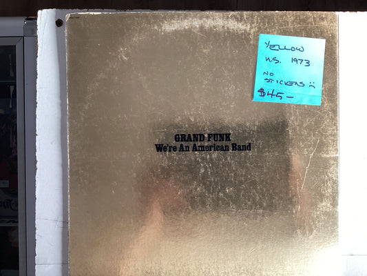 GRAND FUNK = WE’RE AN AMERICAN BAND (USA 1973) (USED)