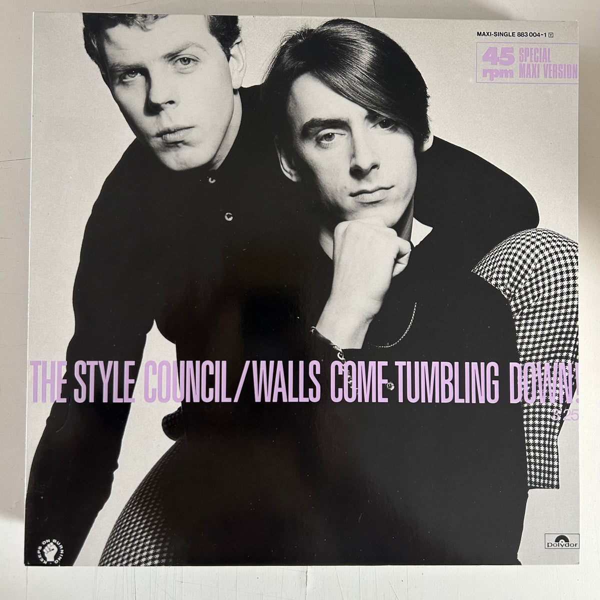 STYLE COUNCIL = WALLS COME TUMBLING DOWN! (12 IN.) (GERMANY 1985) (USED)