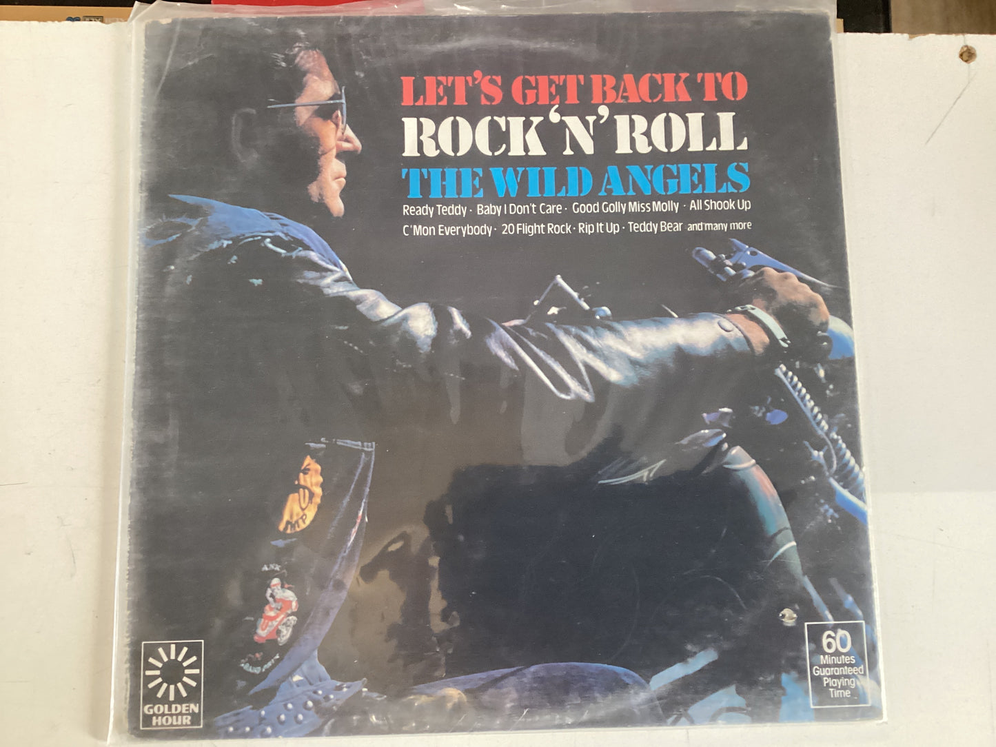 THE WILD ANGELS = LET’S GET BACK TO ROCK ‘N’ ROLL (CDA 1975) (USED)