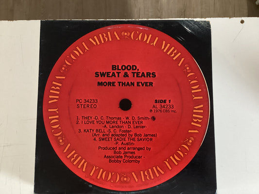 BLOOD, SWEAT & TEARS = MORE THAN EVER (CDA 1976) (USED)