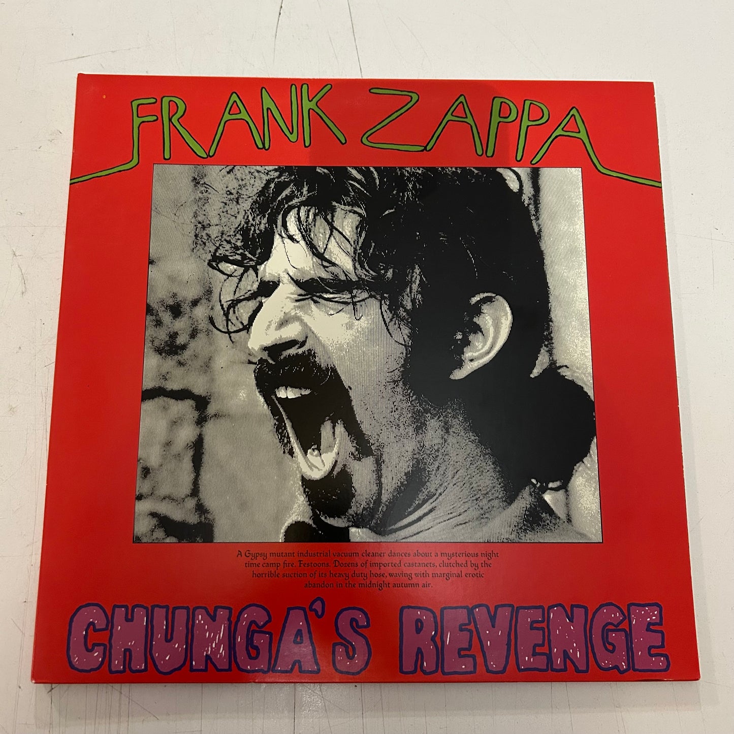 ZAPPA, FRANK = CHUNGA'S REVENGE [NEWBURY COMICS EDITION] (USA 2018 REISSUE) 180G/LIME)