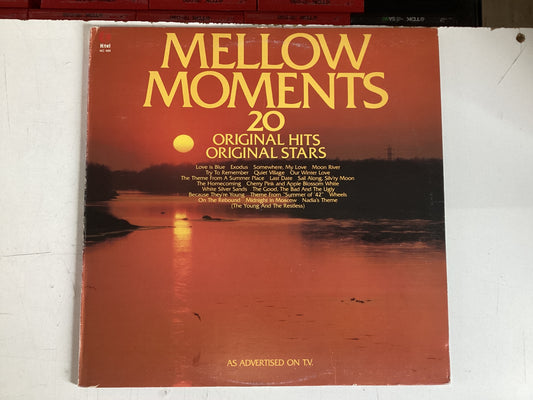 MELLOW MOMENTS = 20 ORIGINAL HITS (CDA 1977) (USED)