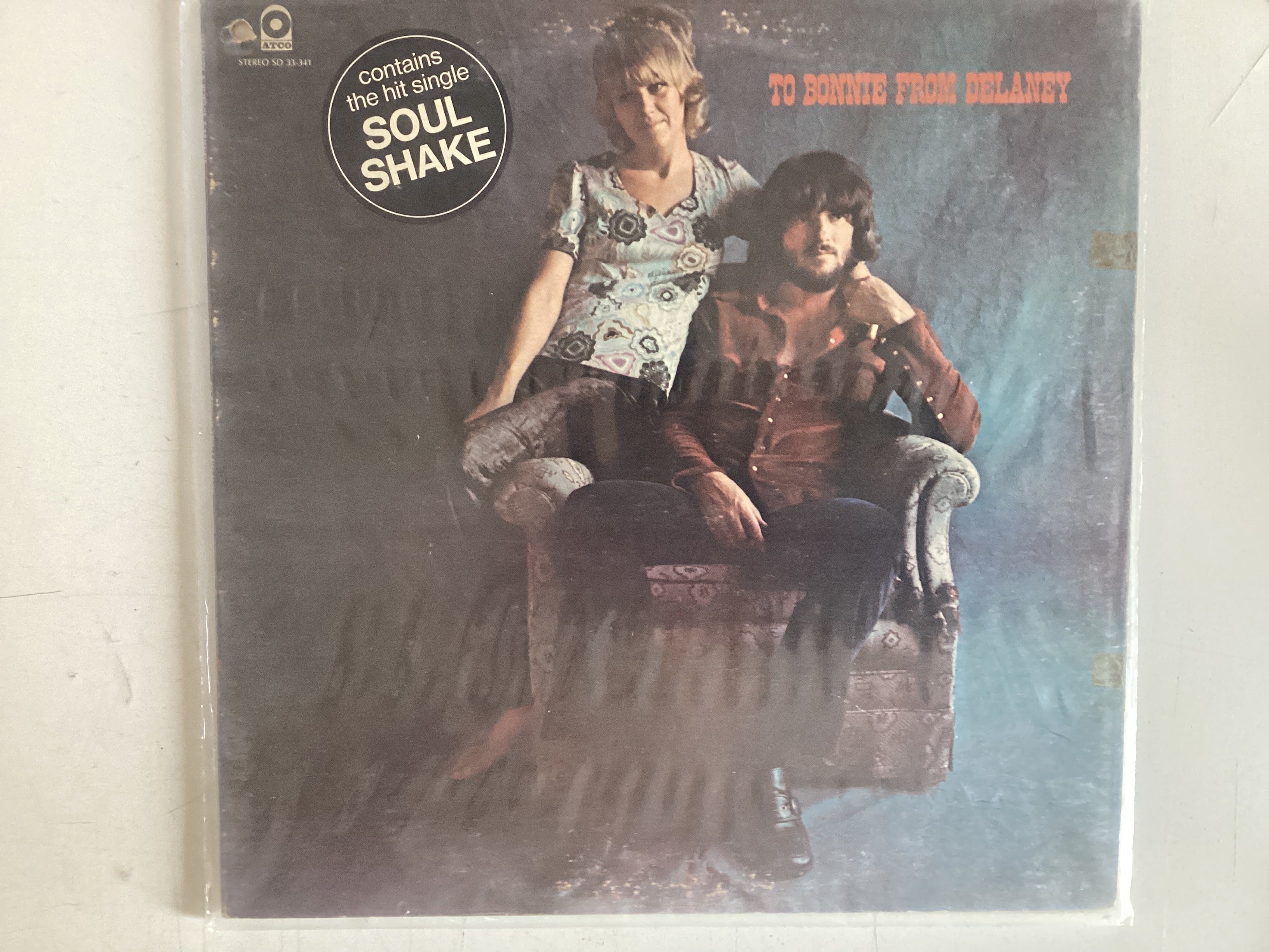 DELANEY & BONNIE & FRIENDS = TO BONNIE FROM DELANEY (CDA 1970) (USED)
