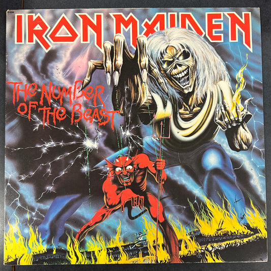 IRON MAIDEN = NUMBER OF THE BEAST (CDN 1982) (USED)