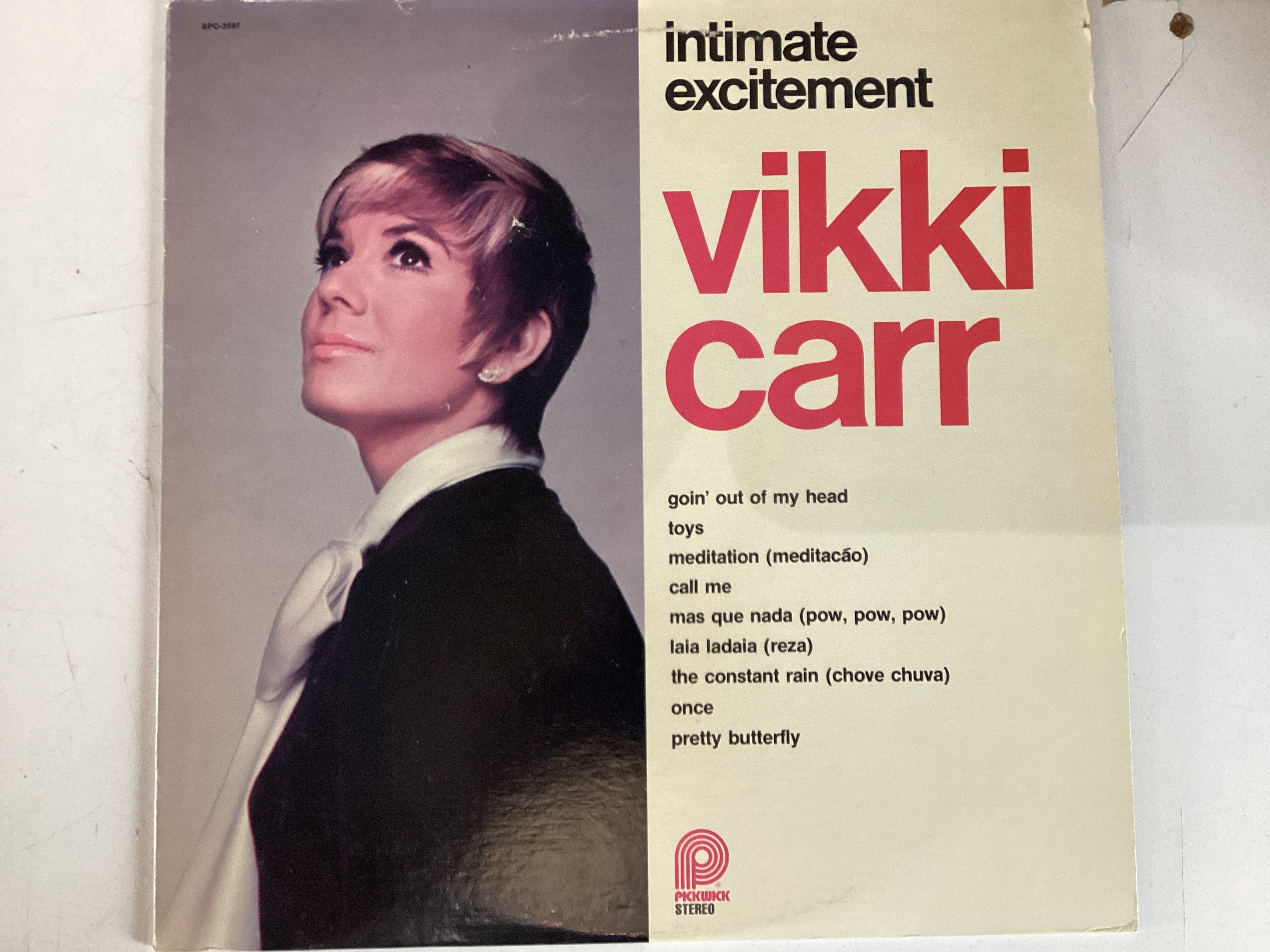 CARR, VIKKI = INTIMATE EXCITEMENT (CDA 1978) (USED)