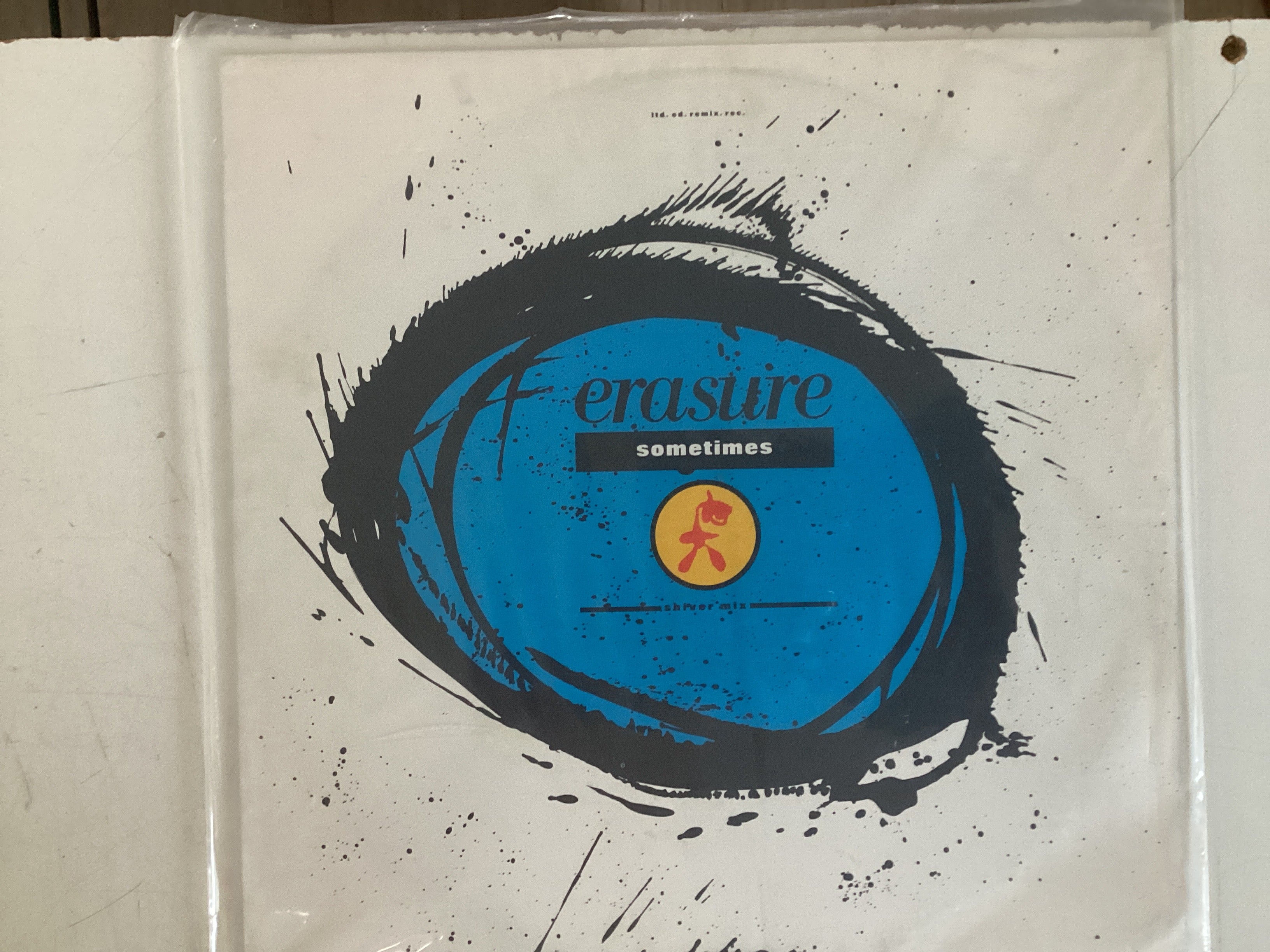 ERASURE = SOMETIMES (UK 1986) (USED)