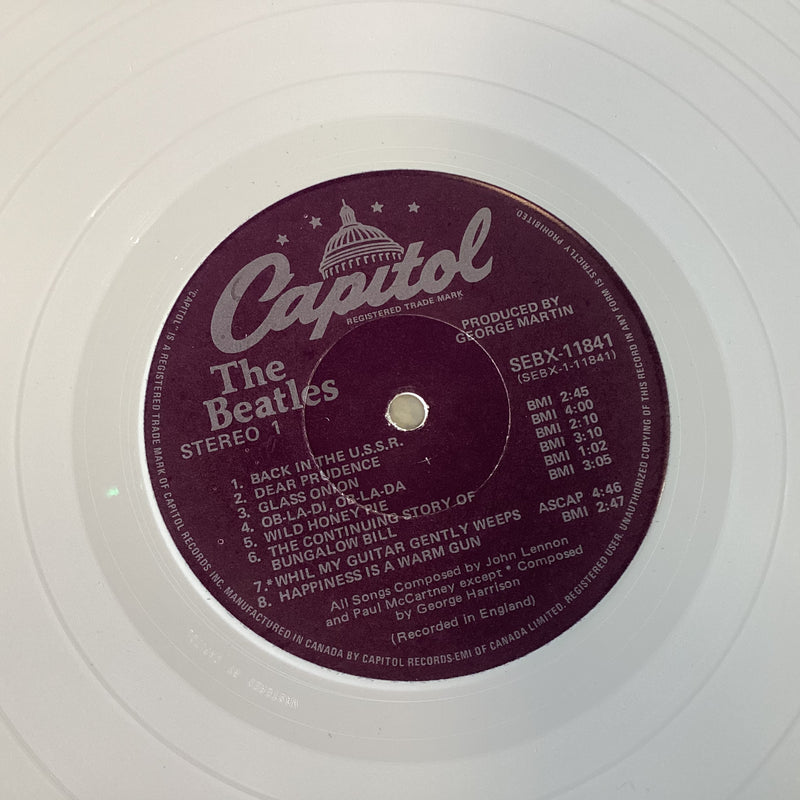 BEATLES = WHITE ALBUM (CDN 1978 WHITE WAX) (USED)