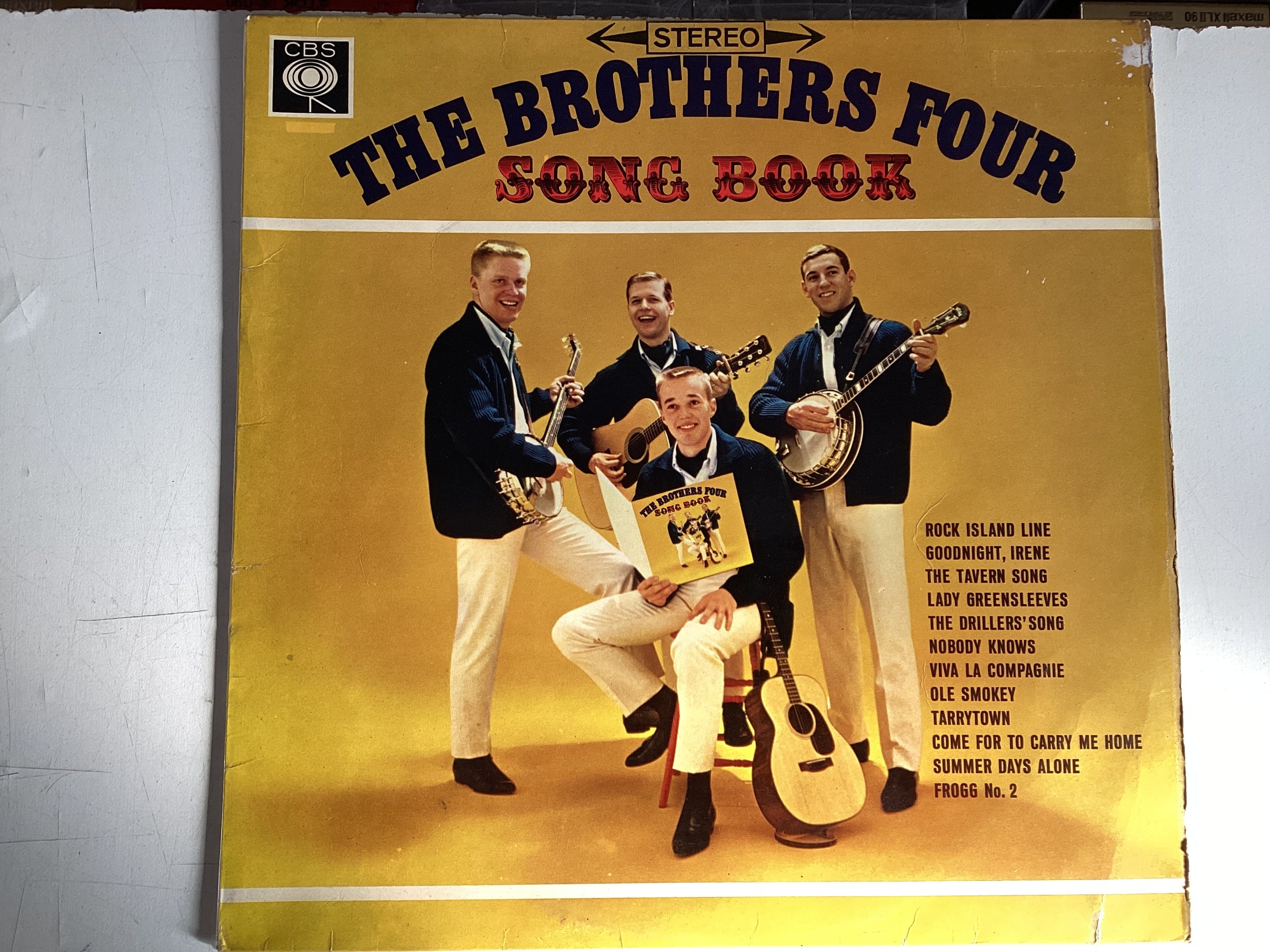 THE BROTHERS FOUR = SONG BOOK (UK 1960S) (USED) – Legend Records // Ottawa