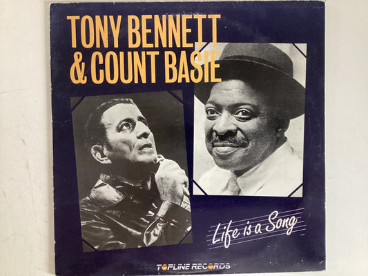 COUNT BASIE & TONY BENNETT = LIFE IS A SONG (UK 1985) (USED)
