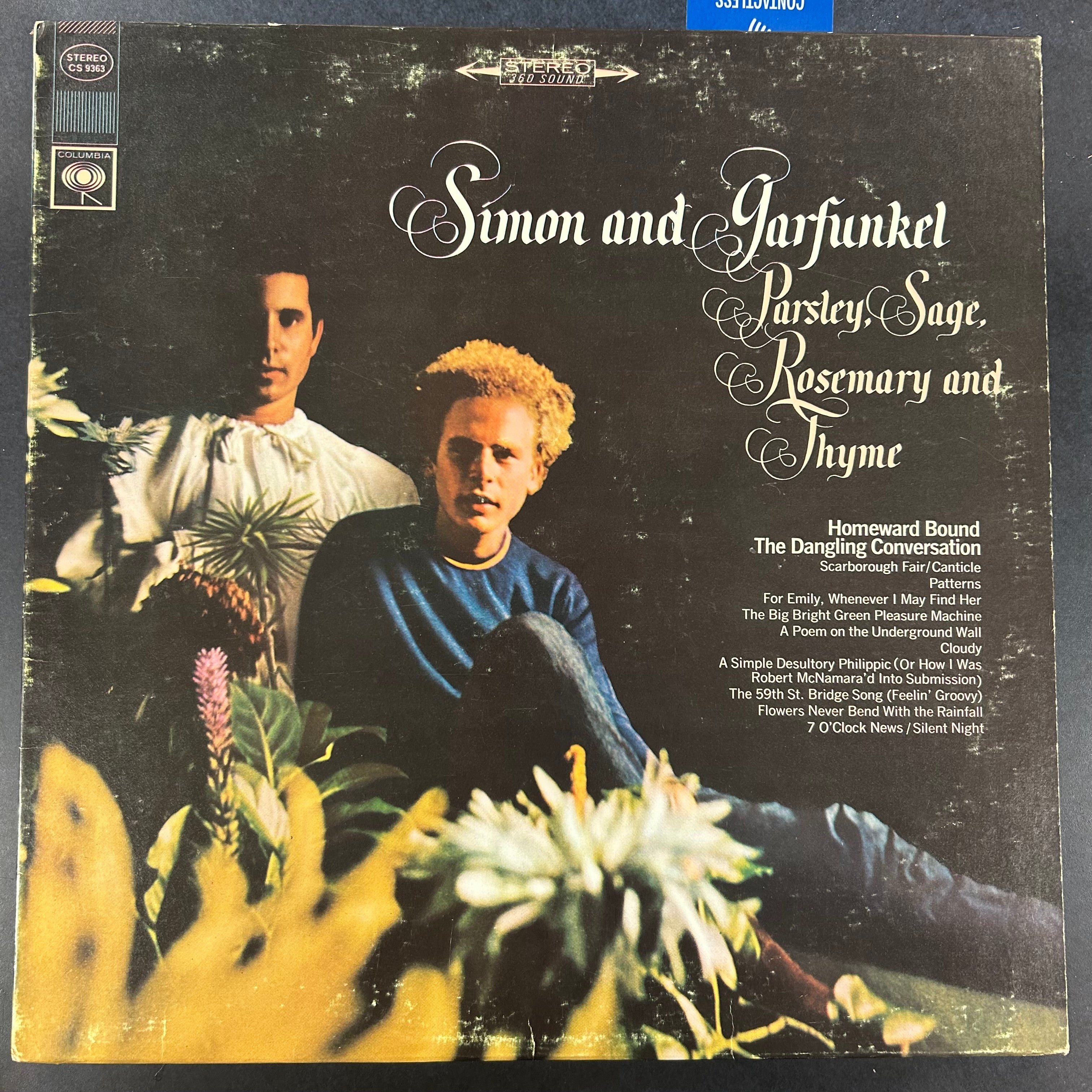 SIMON & GARFUNKEL = PARSLEY, SAGE, ROSEMARY & THYME [STEREO] (CDN 1966) (USED)