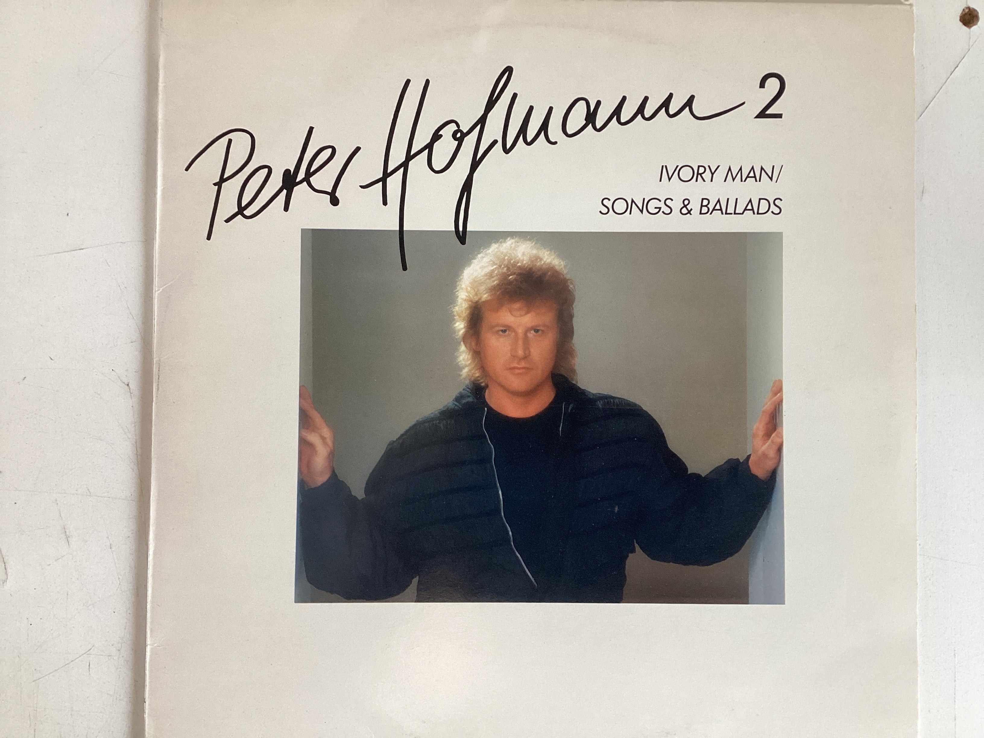 HOFMANN, PETER = IVORY MAN / SONGS AND BALLADS (GER 1984) (USED)