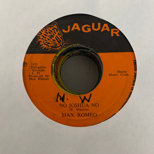 ROMEO, MAX = NO JOSHUA NO (7 IN.) (JAMAICA 1973) (USED)
