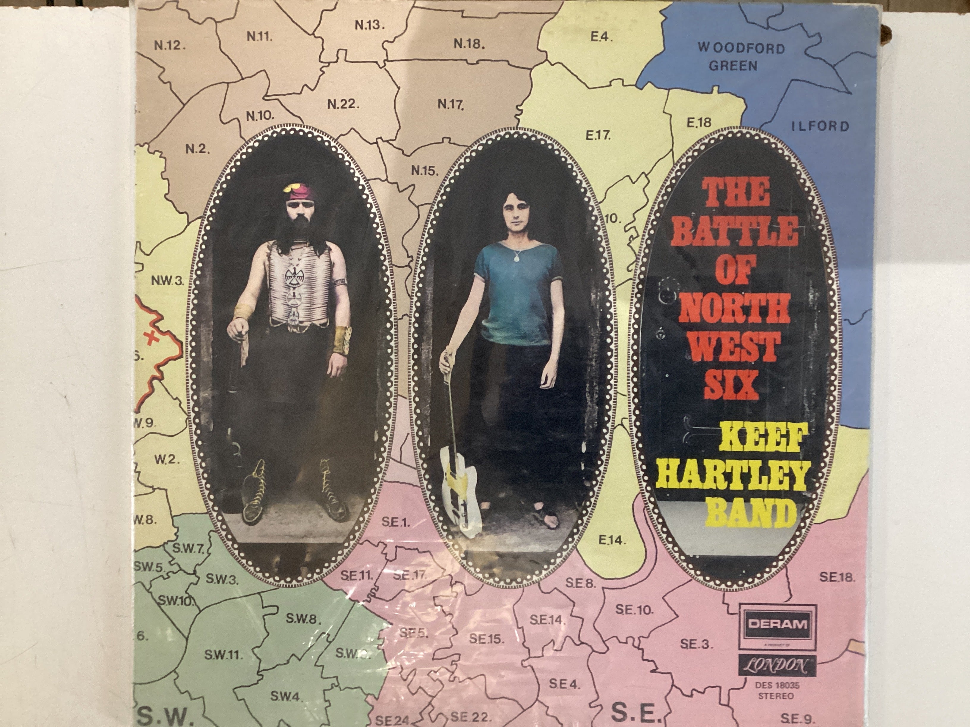 HARTLEY, KEEF BAND = THE B ATTLE OF NORTHWEST SIX (CDA 1969) (USED)