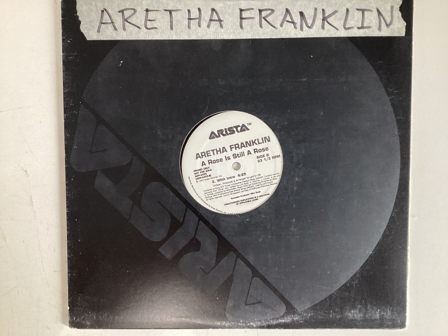 FRANKLIN, ARETHA = A ROSE IS STILLA ROSE (USA 1997) (USED)