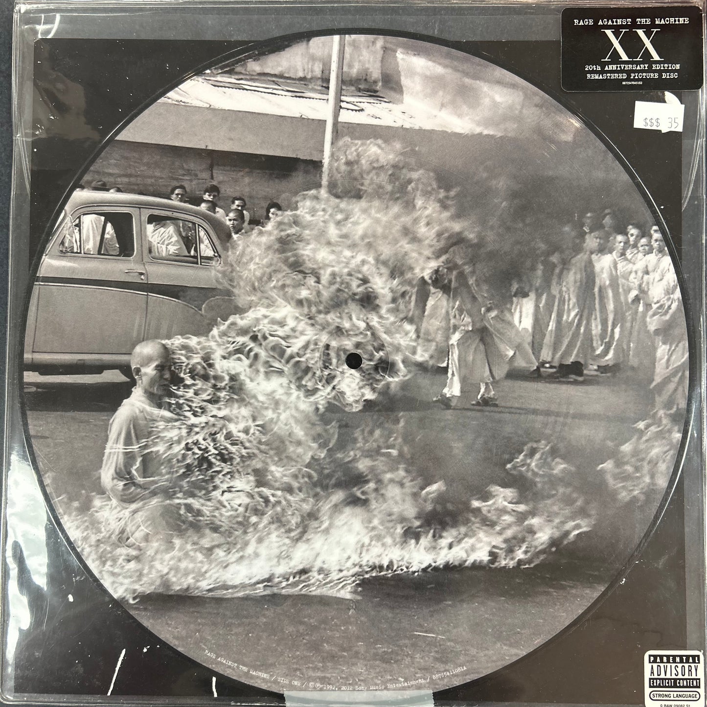RAGE AGAINST THE MACHINE = RAGE AGAINST THE MACHINE XX: 20TH ANN. (180G/PD) (US 2012) (USED)