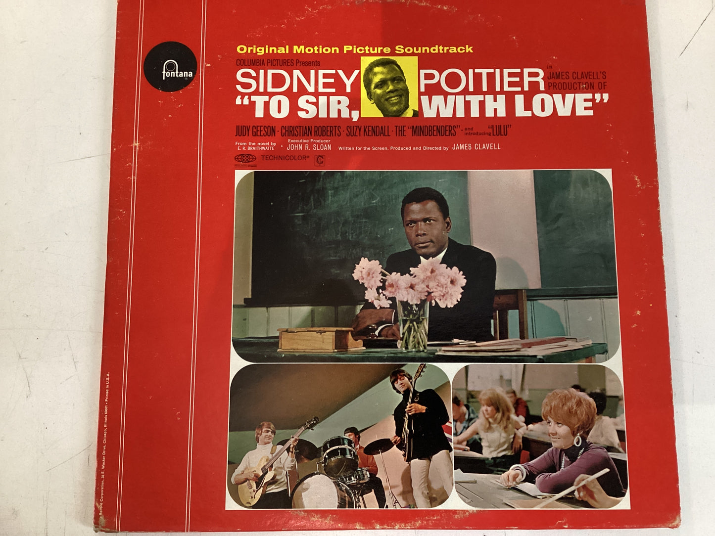 TO SIR WITH LOVE = OST (USA 1967) (USED)