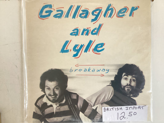 GALLAGHER & LYLE = BREAKAWAY (UK 1976) (USED)