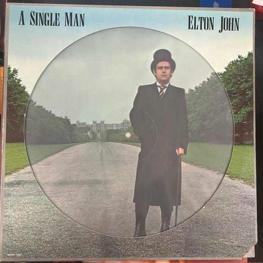 JOHN, ELTON = SINGLE MAN (PICTURE DISC) (US 1978) (USED)