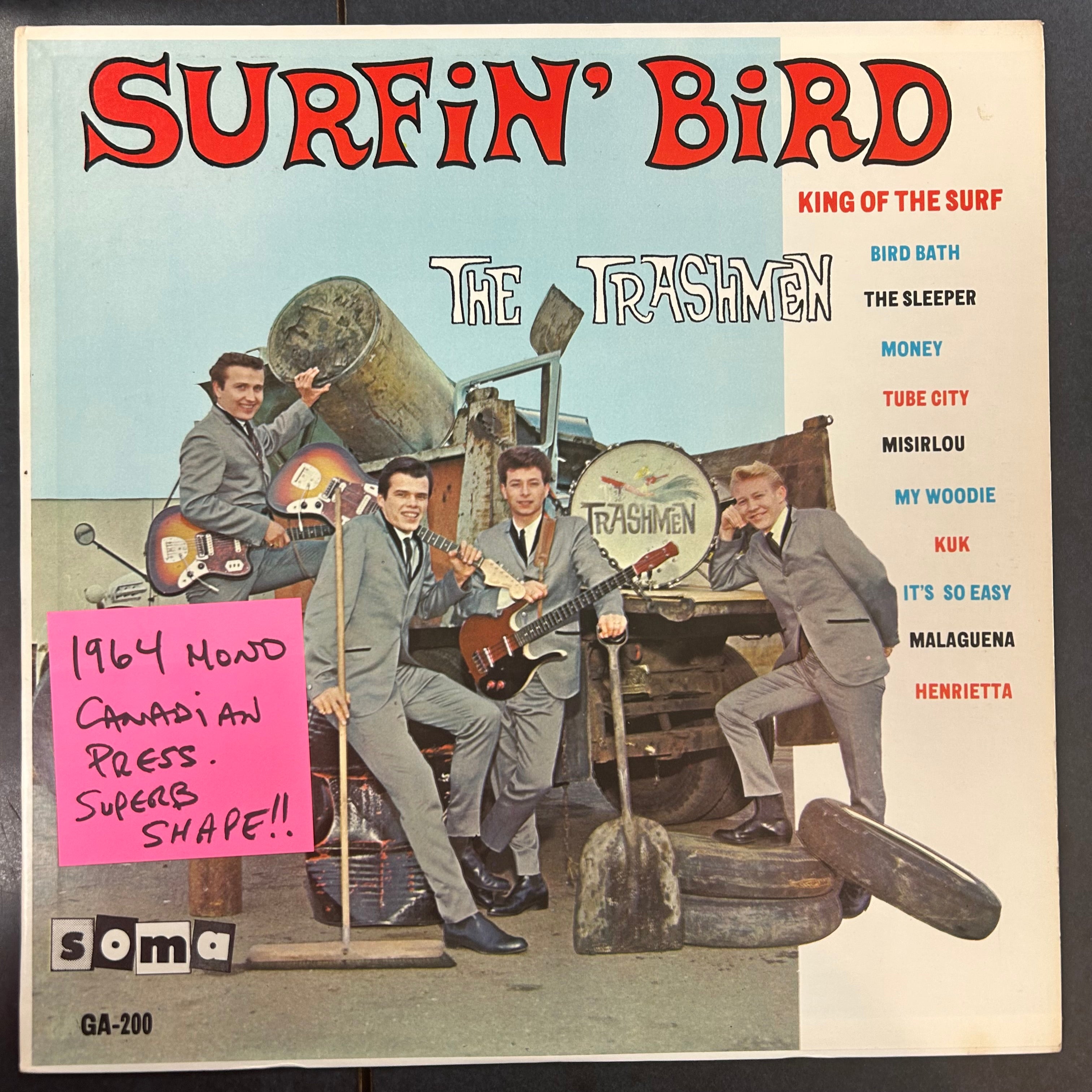 TRASHMEN = SURFIN' BIRD [MONO] (CDN 1964) (USED)