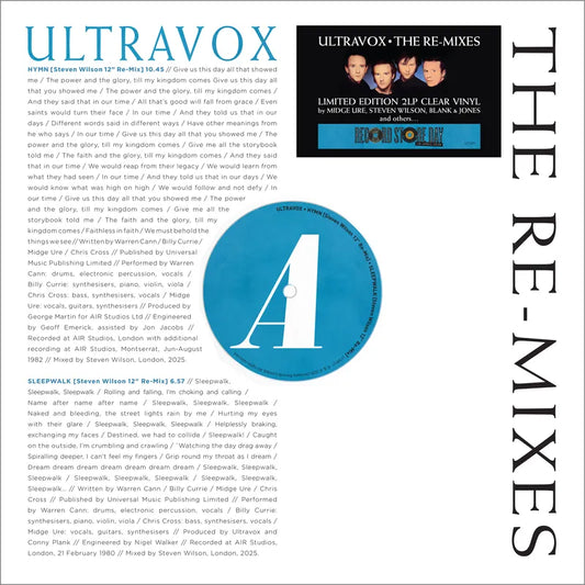 ULTRAVOX = RE-MIXES (RSD26)