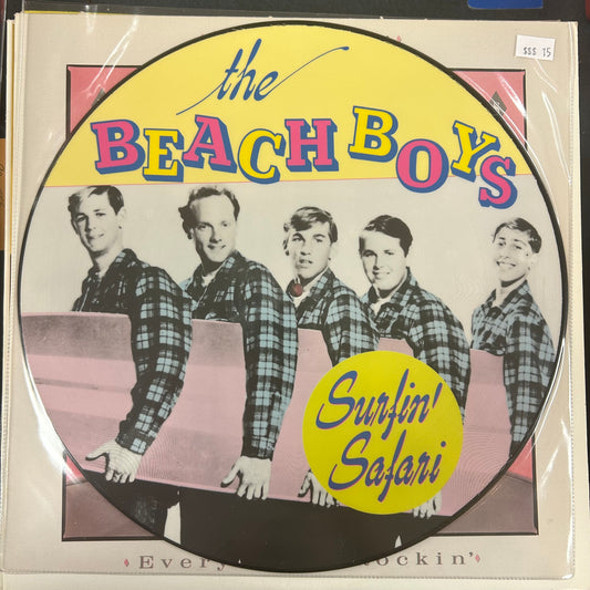 BEACH BOYS = SURFIN' SAFARI: 25 YEARS LATER (PICTURE DISC) (HOLLAND 1986) (USED)