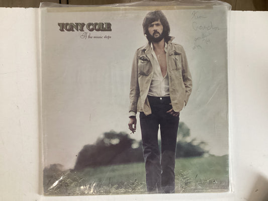 COLE, TONY = IF THE MUSIC STOPS (CDA 1972) (USED)