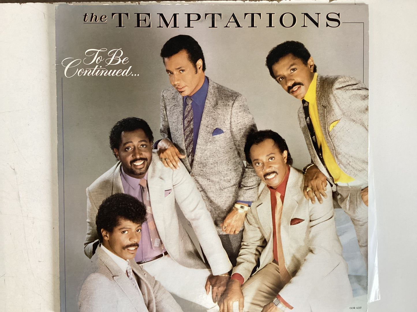 THE TEMPTATIONS = TO BE CONTINUED (CDA 1986) (USED)