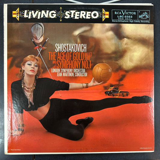 SHOSTAKOVICH / LONDON SYMPHONY ORCH. = AGE OF GOLD BALLET SUITE (RCA VICTOR LIVING STEREO) (CDN