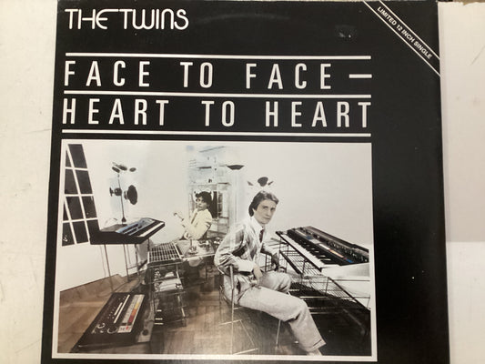 THE TWINS = FACE TO FACE - HEART TO HEART (CDA 1983) (USED)