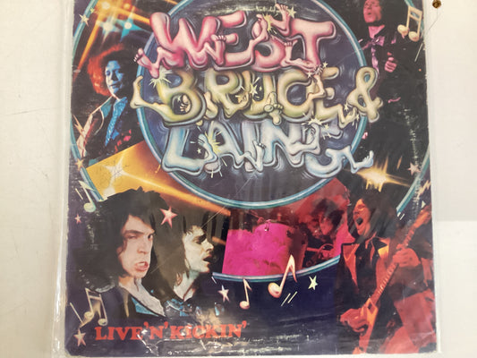 WEST, BRICE & LAING = LIVE ‘N’ KICKIN’ (CDA 1974) (USED)