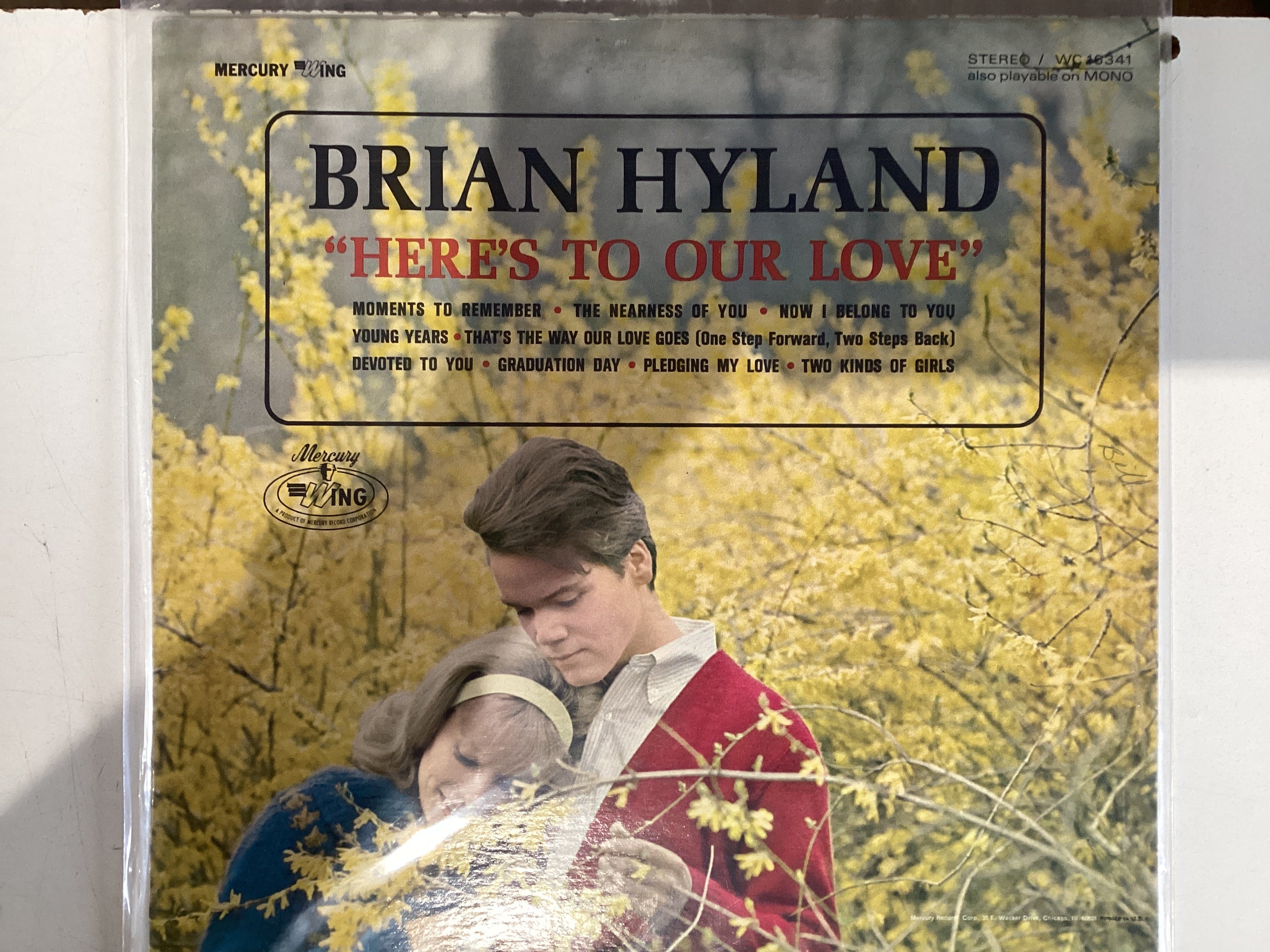 HYLAND, BRIAN = HERE’S TO OUR LOVE (CDA 1967) (USED)