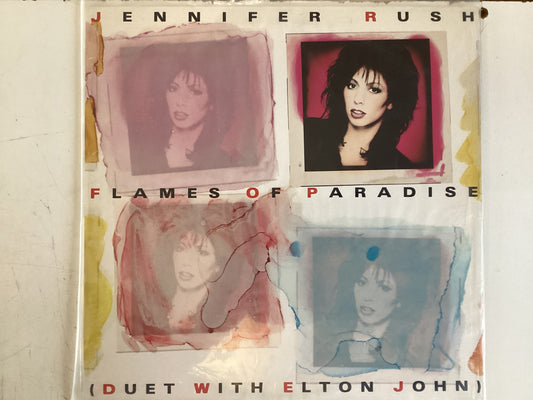 RUSH, JENNIFER = FLAMES OF PARADISE (CDA 1987) (USED)